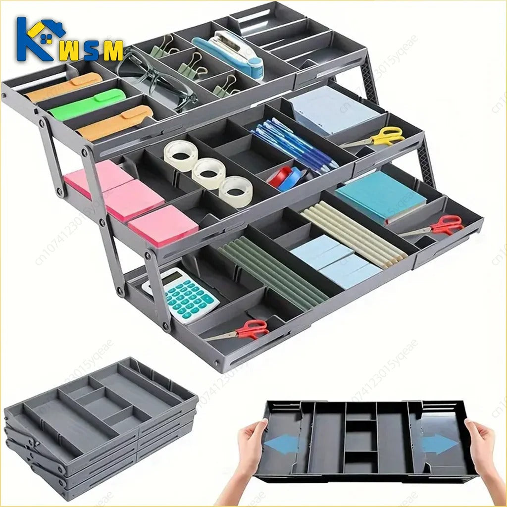 Multi-Level Smart Drawer Organizer