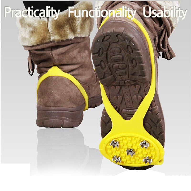Universal Non-Slip Gripper Spikes - Anti-Skid Shoe Spikes with Strong Grip
