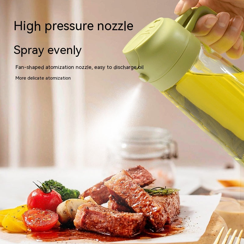 SprayPour Duo - 2 in 1 Glass Oil Sprayer and Dispenser