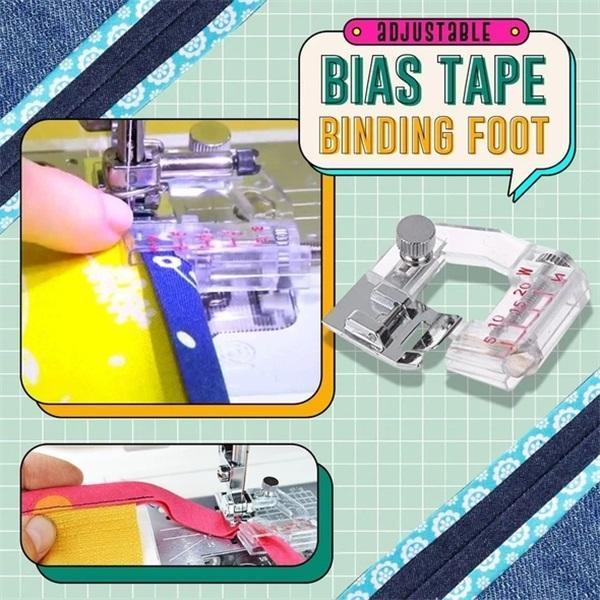AdjustPro Bias Tape Foot - Precision Machine Presser