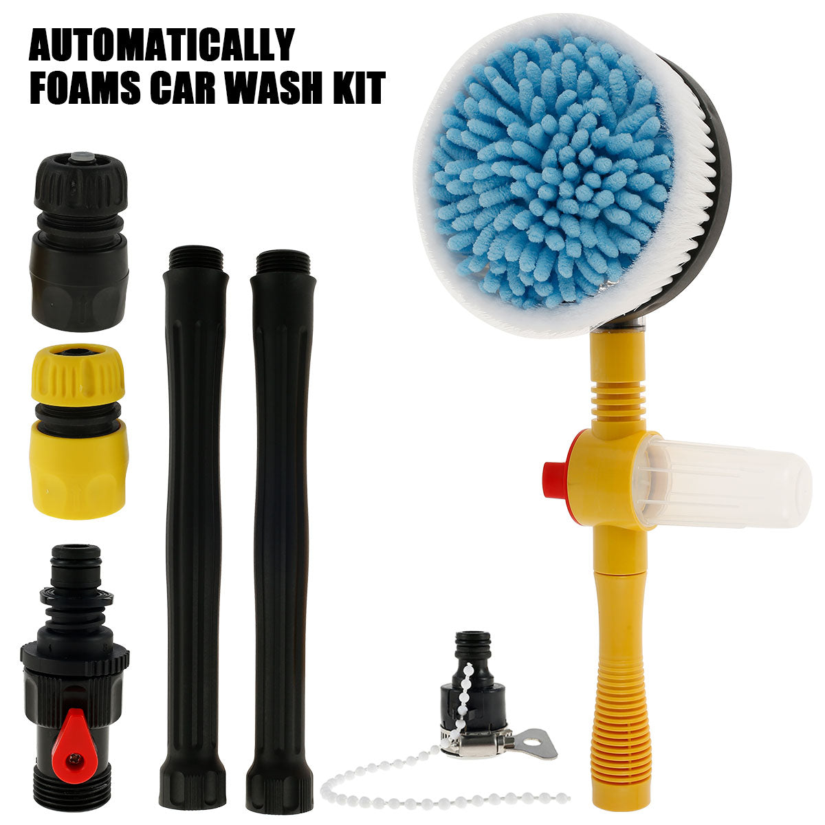 AutoFoam™ Pro - Long Handle Car Wash Brush