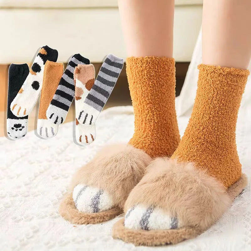 CozyPaws Velvet Socks