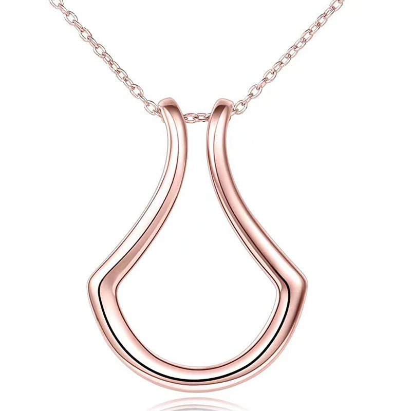 Last Day Sale 49% OFF💥RingSafe Necklace - Ring Holder Necklaces