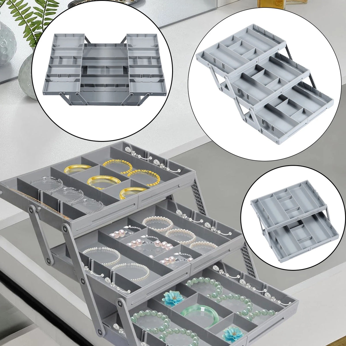 Multi-Level Smart Drawer Organizer