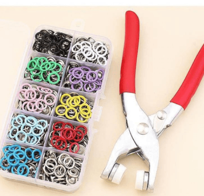 Tool Kit Metal Snap Buttons - Fastener Pliers Tool Kit [Last Day Promotion +100 FREE Buttons]