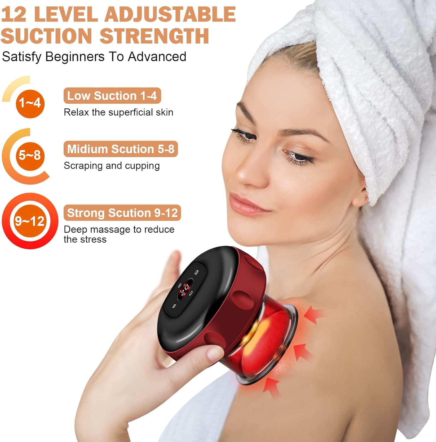 ThermaSoothe™ Cupping & Heating Massage Device