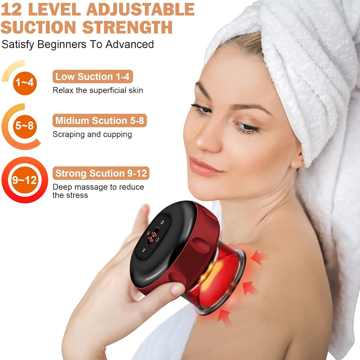 ThermaSoothe™ Cupping & Heating Massage Device