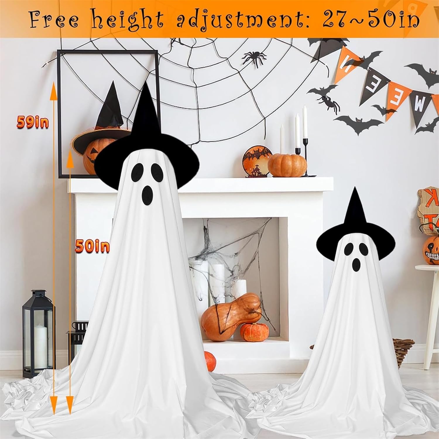 Halloween Sale 50% OFF🔥Spooky Ghost Decor Lights