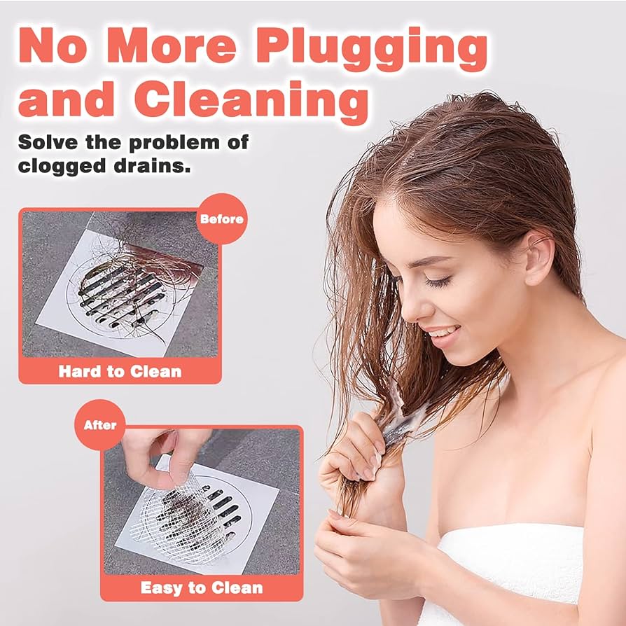 Buy 50, Get 50 Extra Free💥HairCatch™ Drain Strainer - Hole Hair Collector
