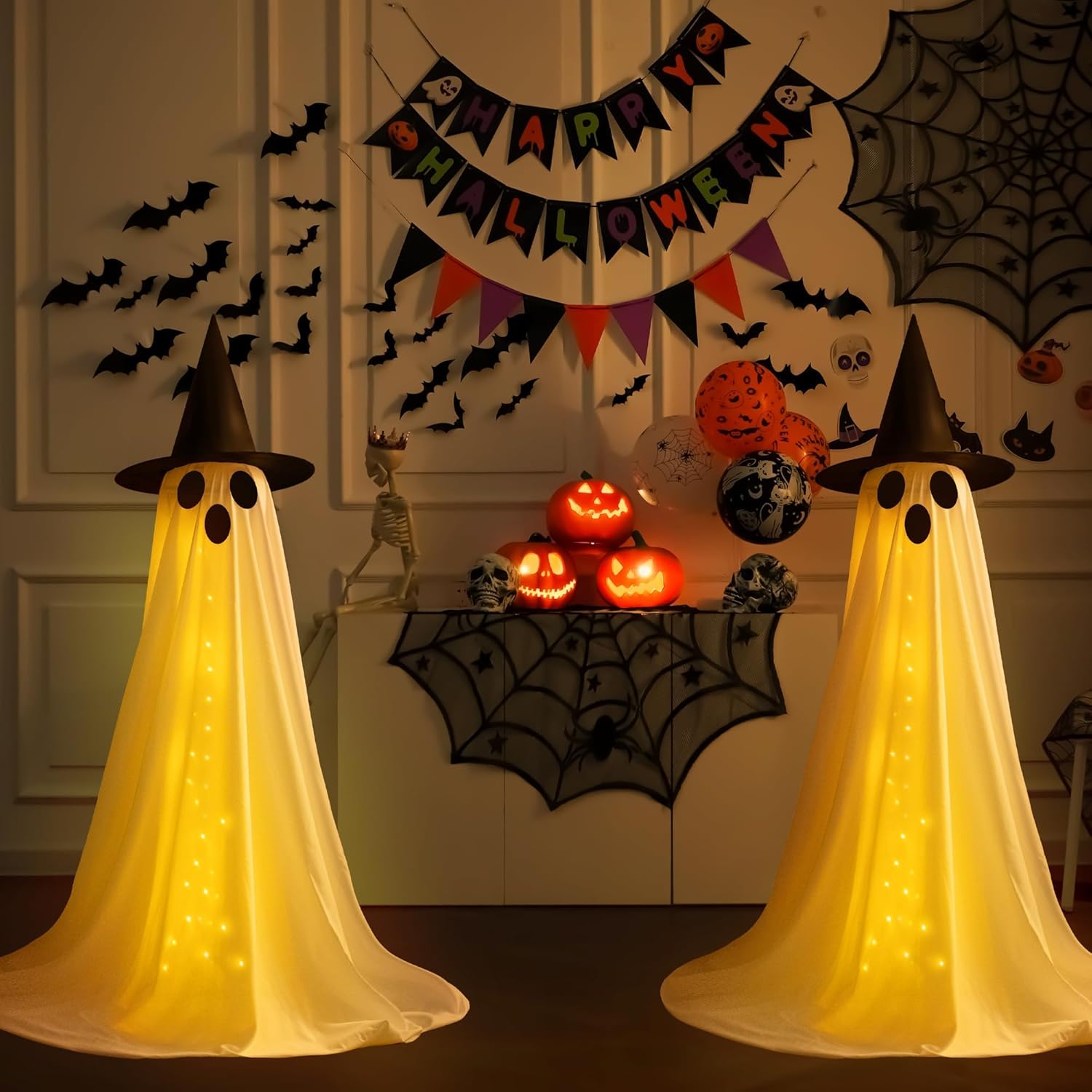 Halloween Sale 50% OFF🔥Spooky Ghost Decor Lights