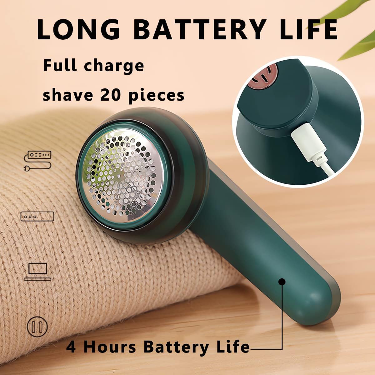 PowerLint™ Revive - Rechargeable Lint Remover