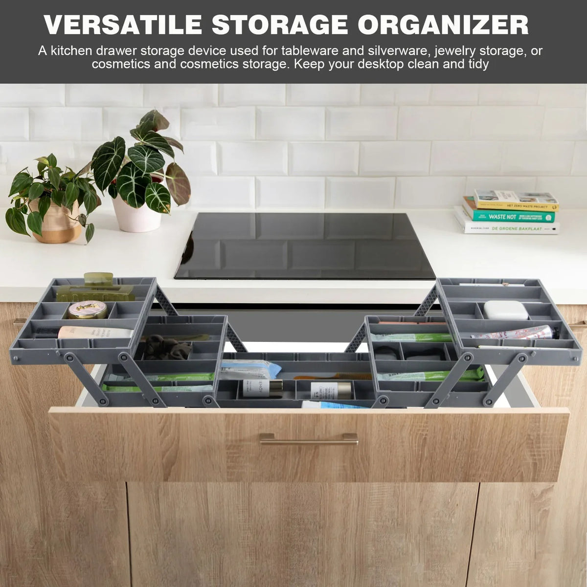 Multi-Level Smart Drawer Organizer