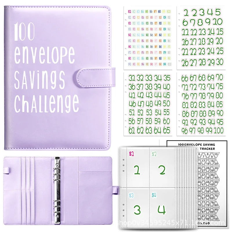 100 Envelope Challenge Binder | Easy And fun Way