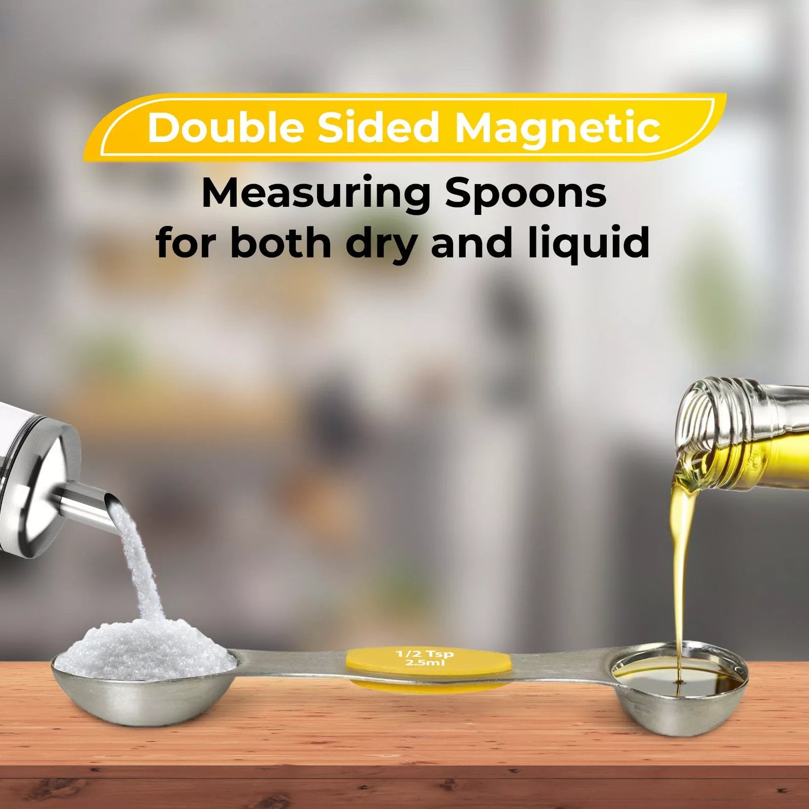 SteelSavor™ -  Measuring Spoons Set