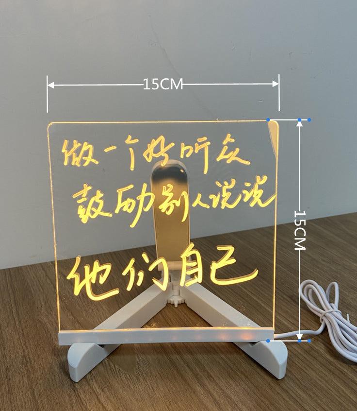 [BLACK FRIDAY SALE] LED Note Board with Colors - Creative Message Board Holiday Lamp