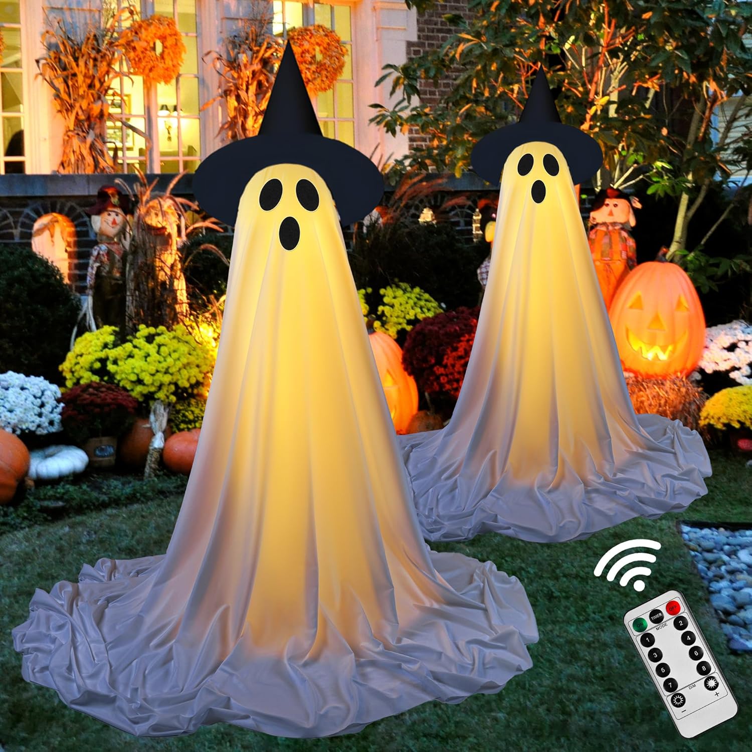 Halloween Sale 50% OFF🔥Spooky Ghost Decor Lights