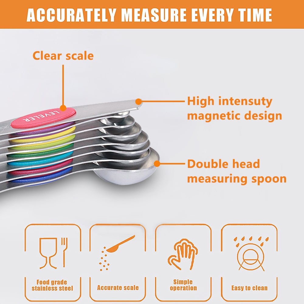 SteelSavor™ -  Measuring Spoons Set