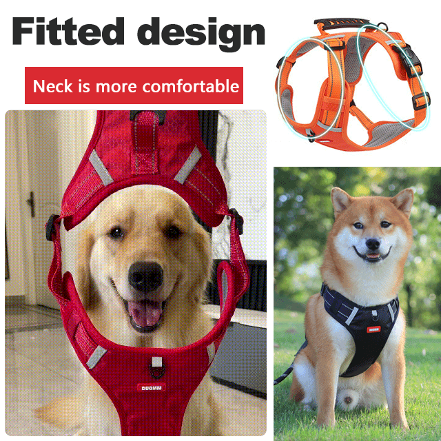 Last Week Sale 45% OFF💥No Pull Dog Harness Adjustable Reflective Vest