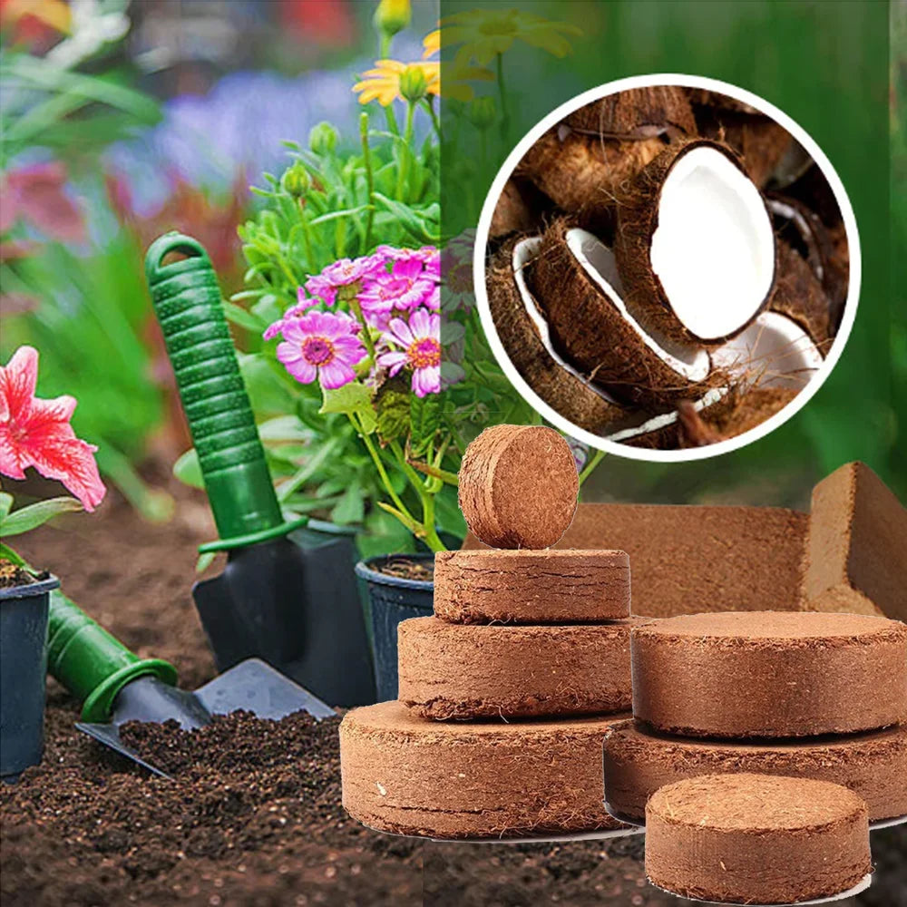 OrganicGrow - High Expansion Coir Bricks for Plants