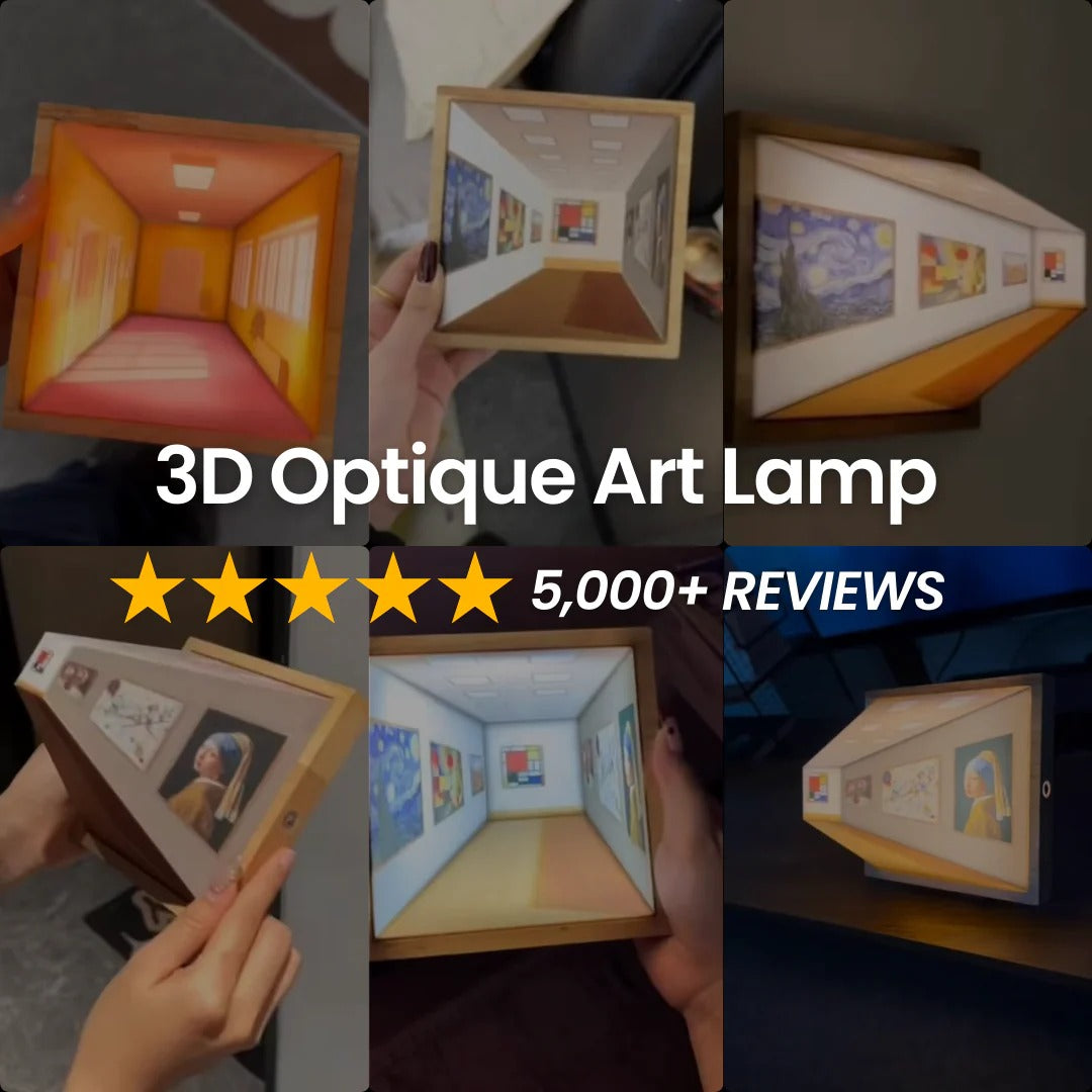 LuminaVibe™ - 3D Illusion Night Lamp