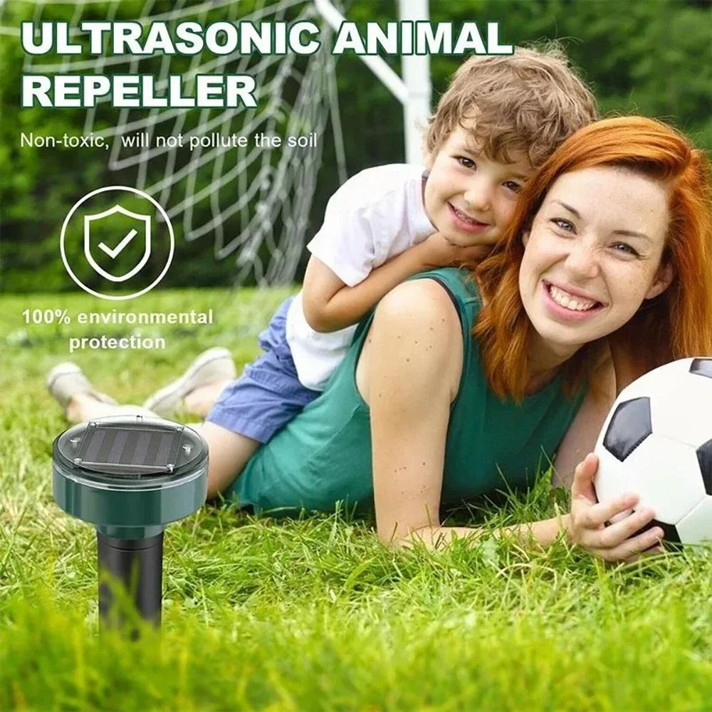 Buy 4, Get 1 Extra Free💥SunGuard™  Animal Repeller - 24Hour Ultrasonic Deterrent