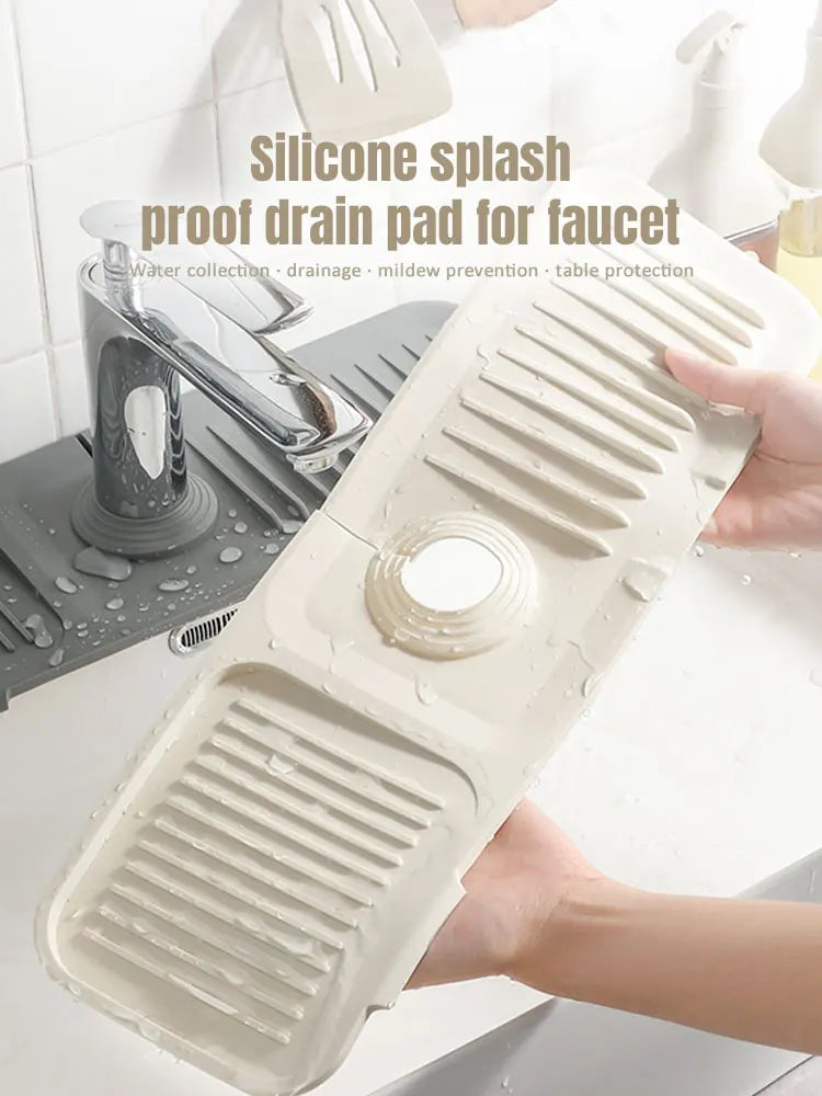 AquaGuard™ Sink Splash Shield - Waterproof Protector