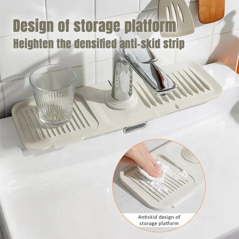 AquaGuard™ Sink Splash Shield - Waterproof Sink Protector