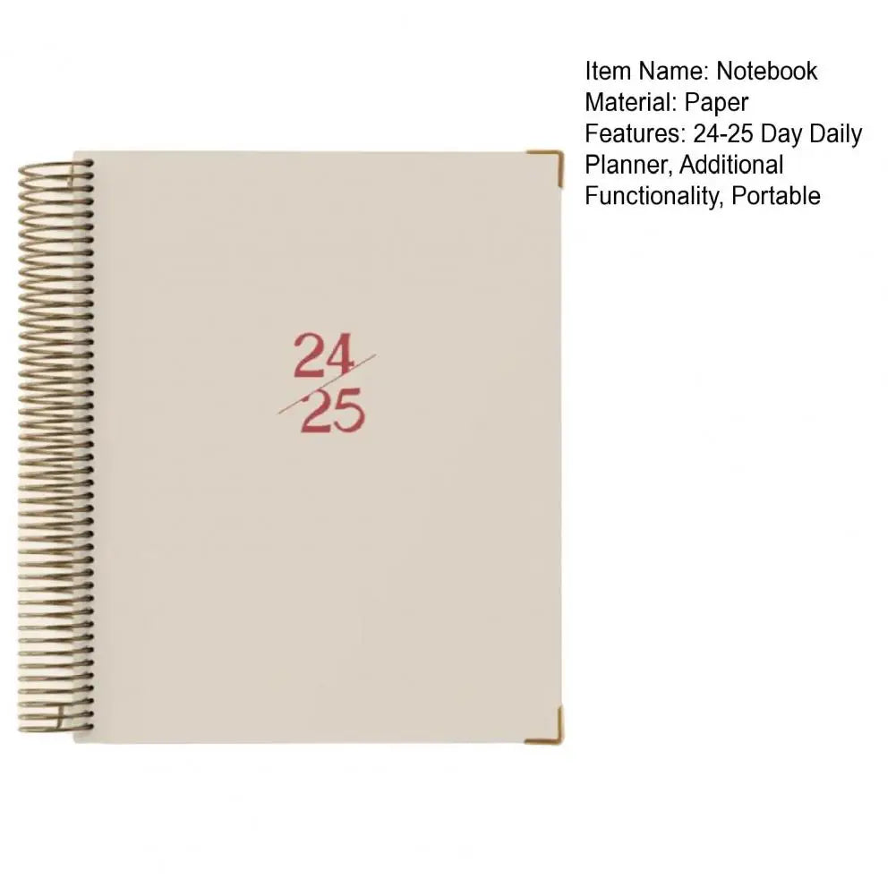 Durable 24-25 Daily Planner