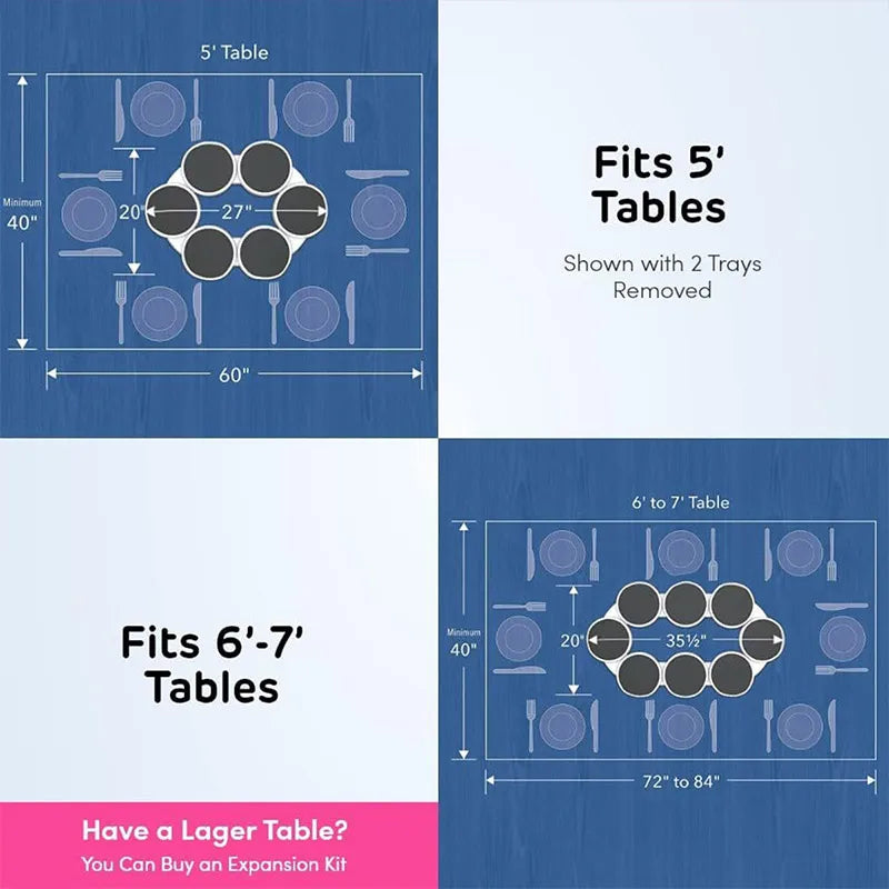 LazySpin - Rotating Tray