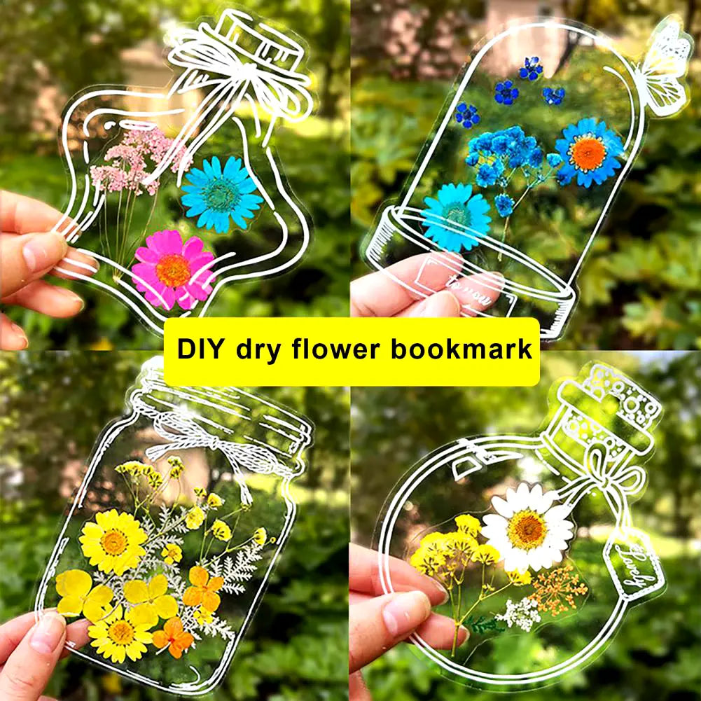 DIY Handmade Flowers Bookmarks - Perfect Flower Bookmark Making