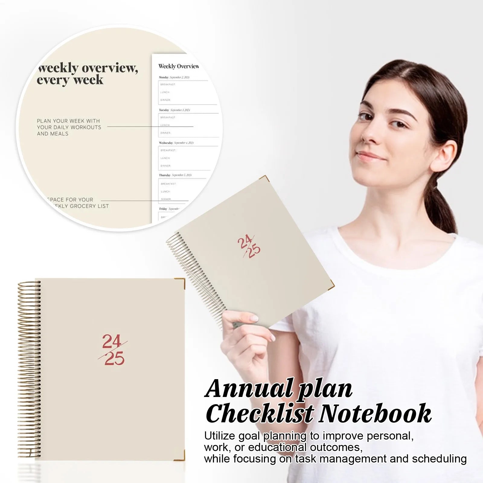 Durable 24-25 Daily Planner