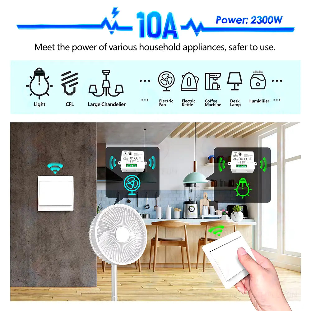 Wireless Light Wall Switch