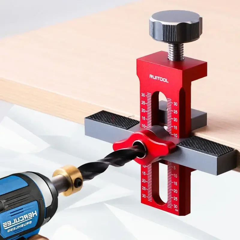 2 in 1 Drilling Guide Locator - Cabinet Door Mounting