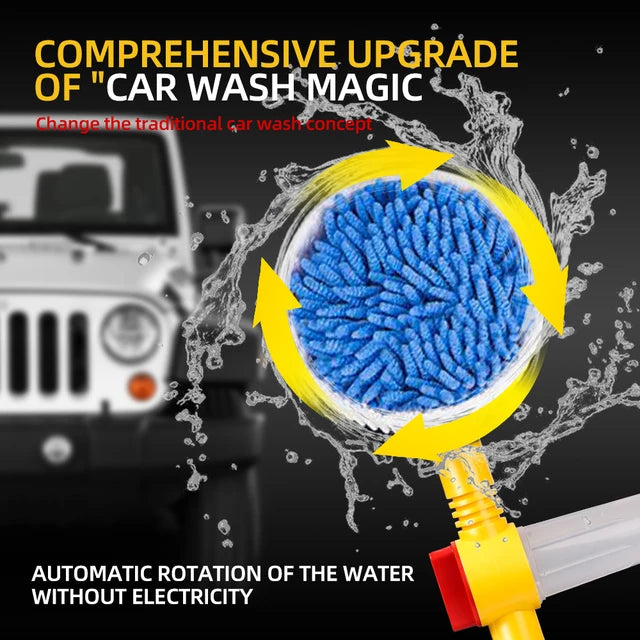AutoFoam™ Pro - Long Handle Car Wash Brush without Electricity