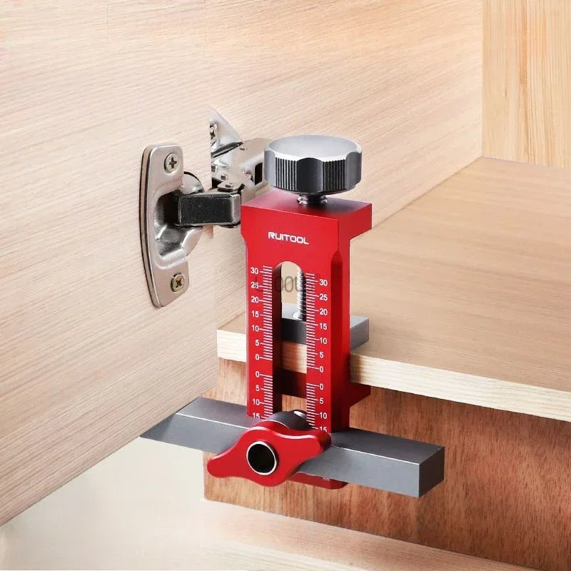 2 in 1 Drilling Guide Locator - Cabinet Door Mounting