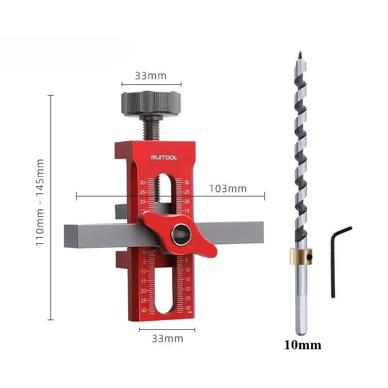 2 in 1 Drilling Guide Locator - Cabinet Door Mounting