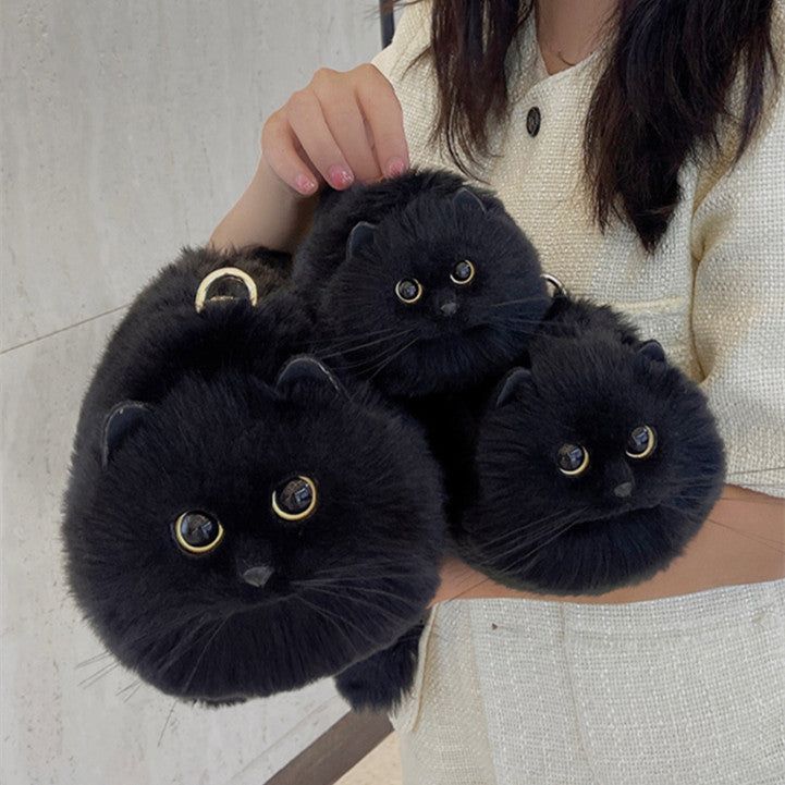 Offer While Stocks Last💥CozyCats™ Handbag - Handmade Plush Kitty Bag