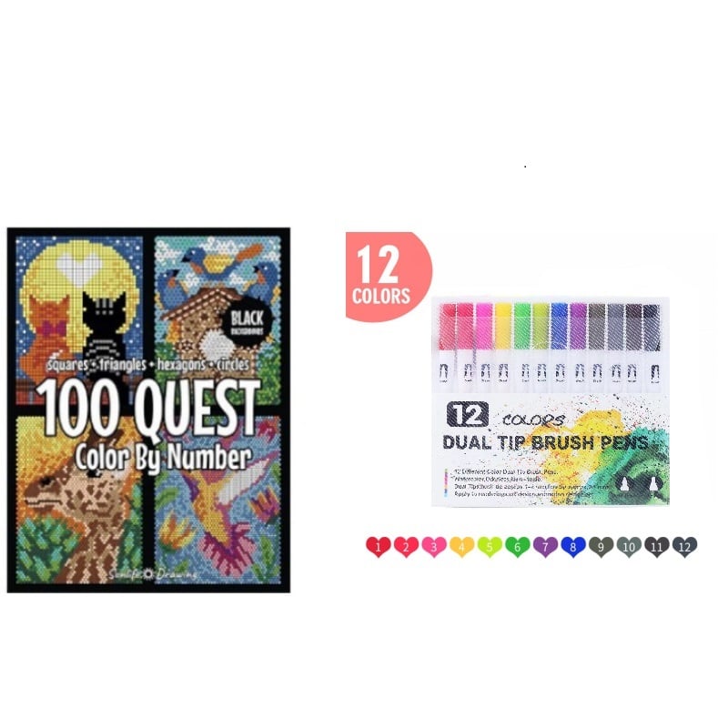 ChromaQuest™ - Quest Color by Numbers Book