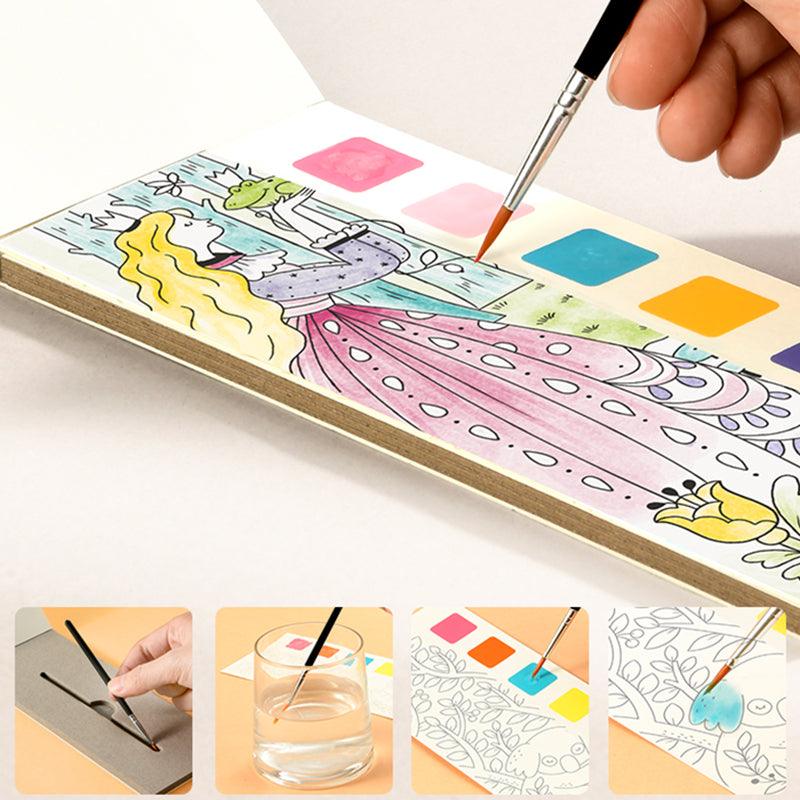 Last Day Sale 50% OFF💥Pocket Watercolor Painting Book