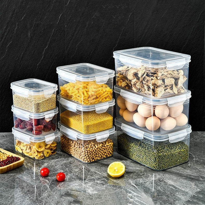 FreshHold Storage Set - Produce Containers with Drain Colanders