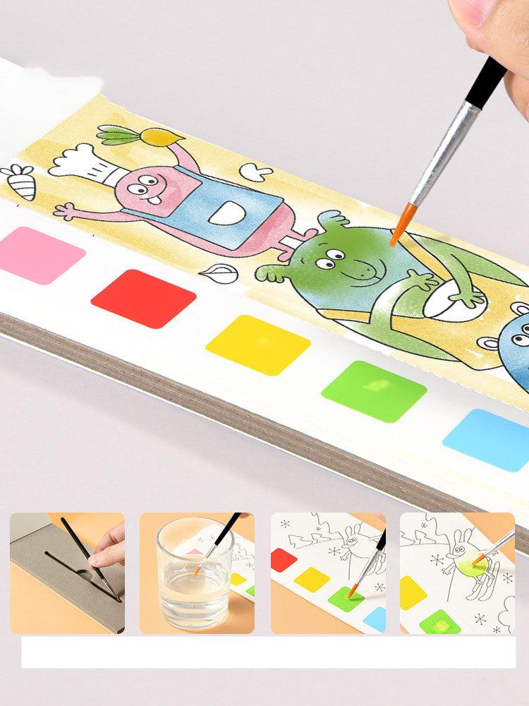 Last Day Sale 50% OFF💥Pocket Watercolor Painting Book