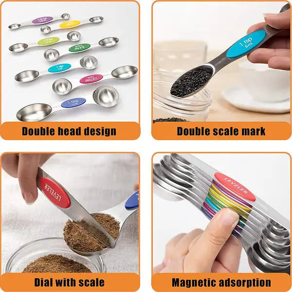 SteelSavor™ -  Measuring Spoons Set