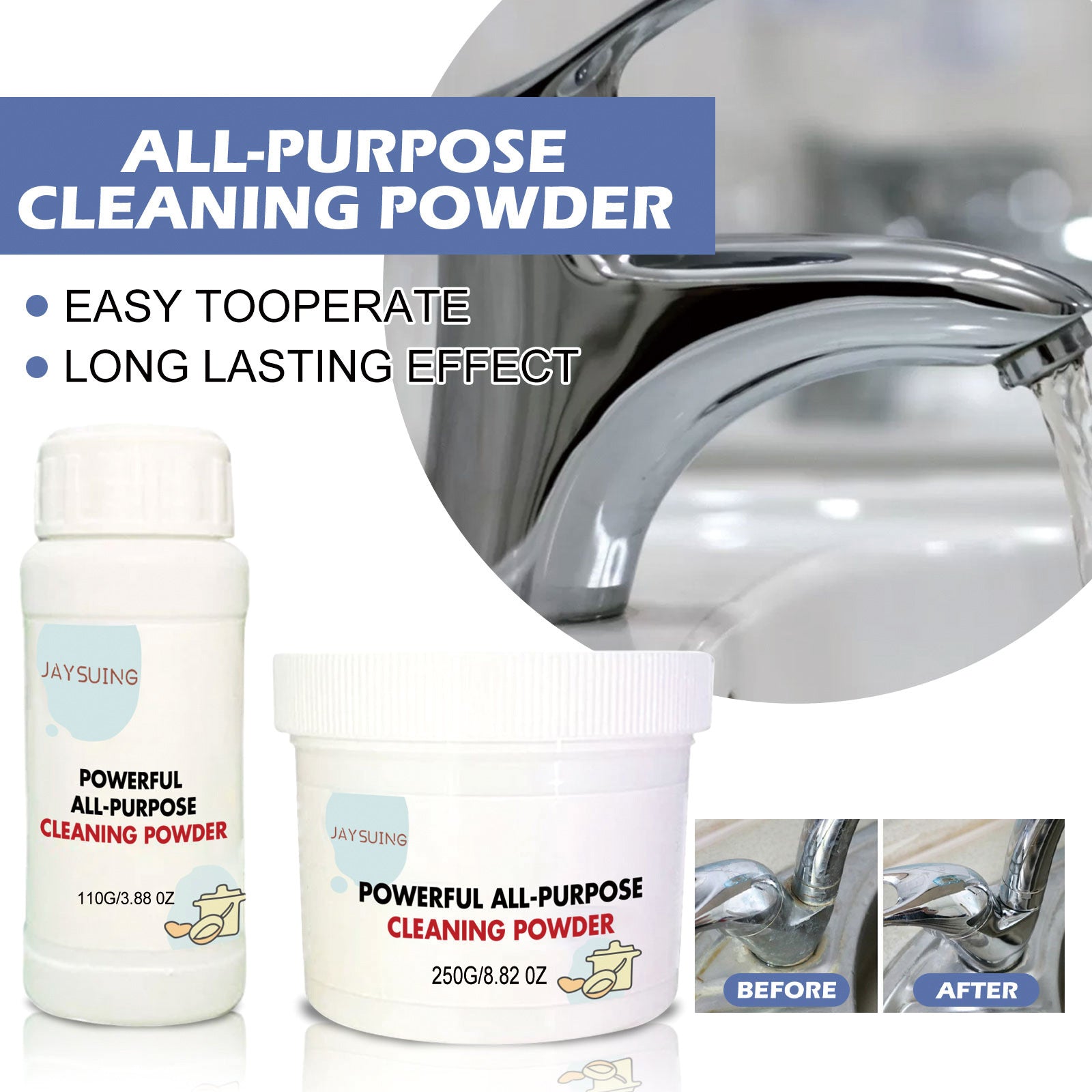 Buy 1, Get 1 Extra Free💥Powerful Kitchen All-purpose Powder Cleaner