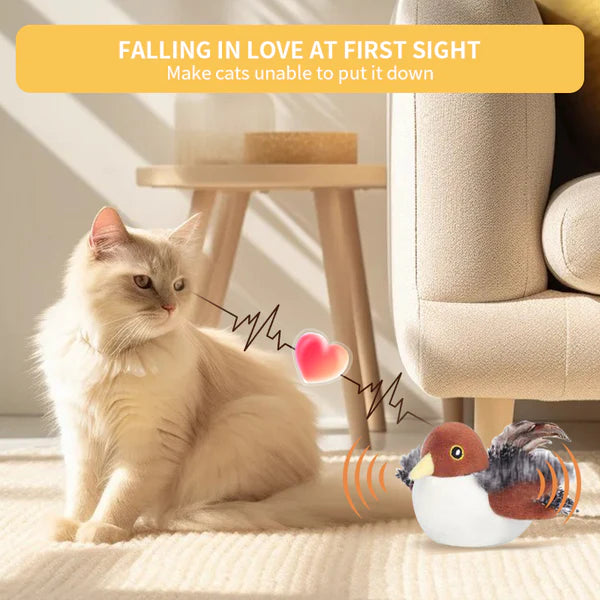 Chirpfurry™ - Rechargeable Bird toy for Cats