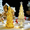 Xmas Tree Glass Night light Ornaments