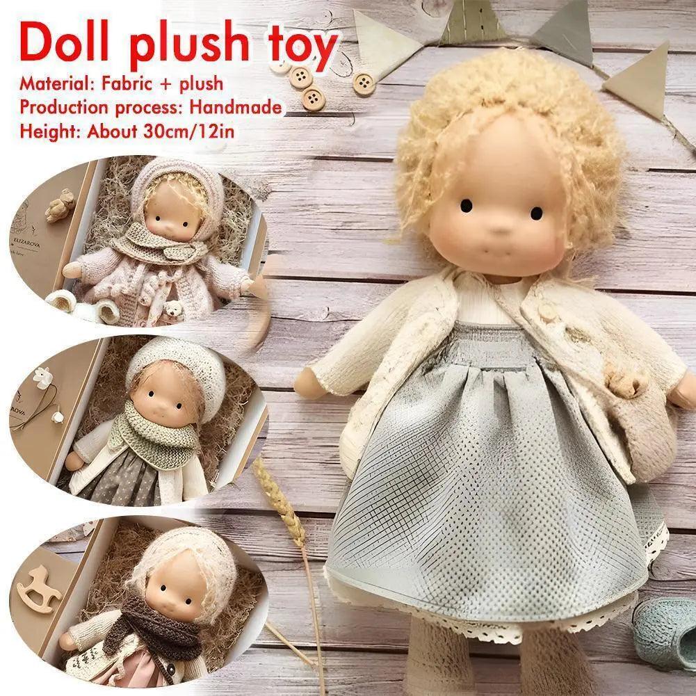 Plush Handmade Waldorf Doll - Customization Doll to Make our Unique Outfit